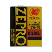 IDEMITSU Zepro Diesel 5W40 CF Fully Synthetic, 4л 2863-004